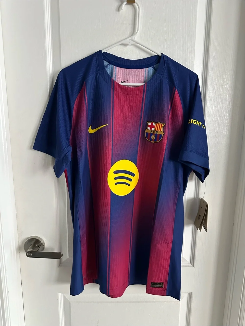 Nike FC Barcelona 25/26 Dri-FIT ADV Match Home Jersey SZ Large